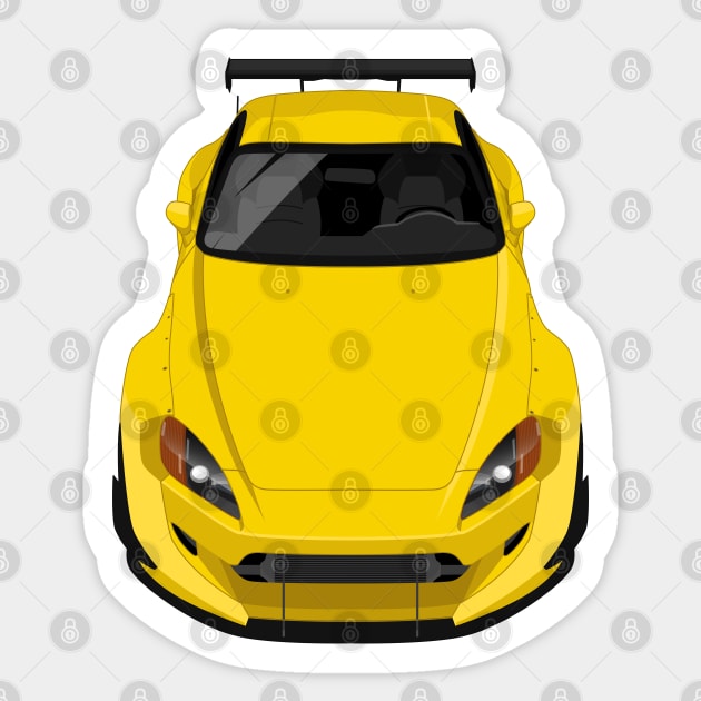 S2000 Body Kit - Yellow Sticker by jdmart